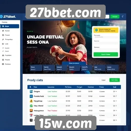 Avaliação da interface do usuário do 27bbet